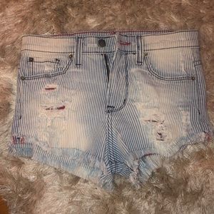 GJG denim shorts
